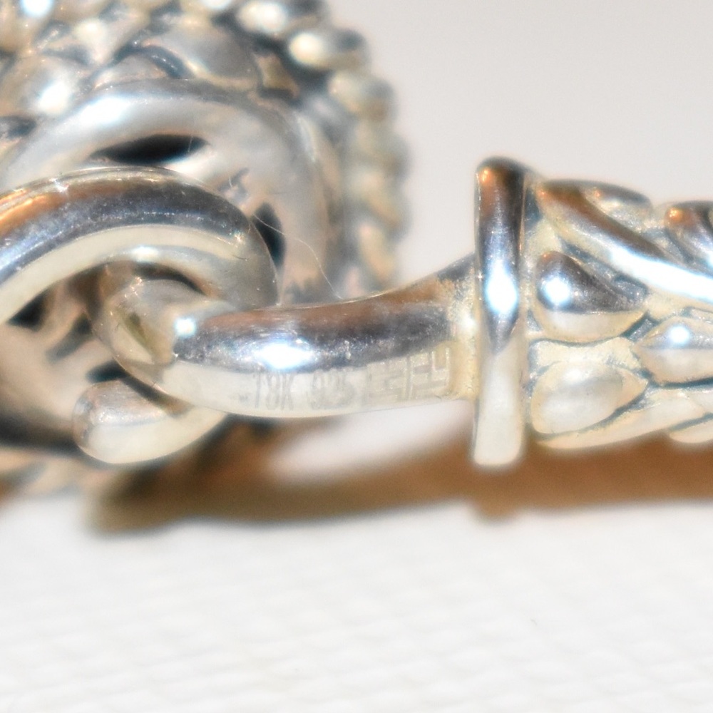 Effy Sterling Silver & 18K Gold Bracelet - Picture 3 of 4